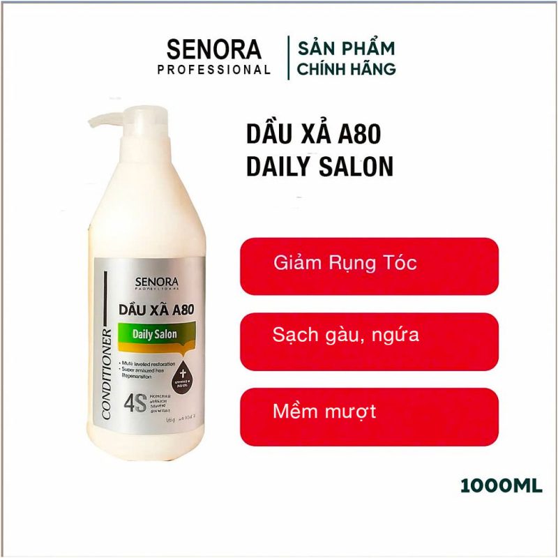 Dầu xả A80 - Làm mượt tức thì, phục hồi tóc hư tổn, giữ tóc bóng mượt tự nhiên